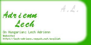 adrienn lech business card